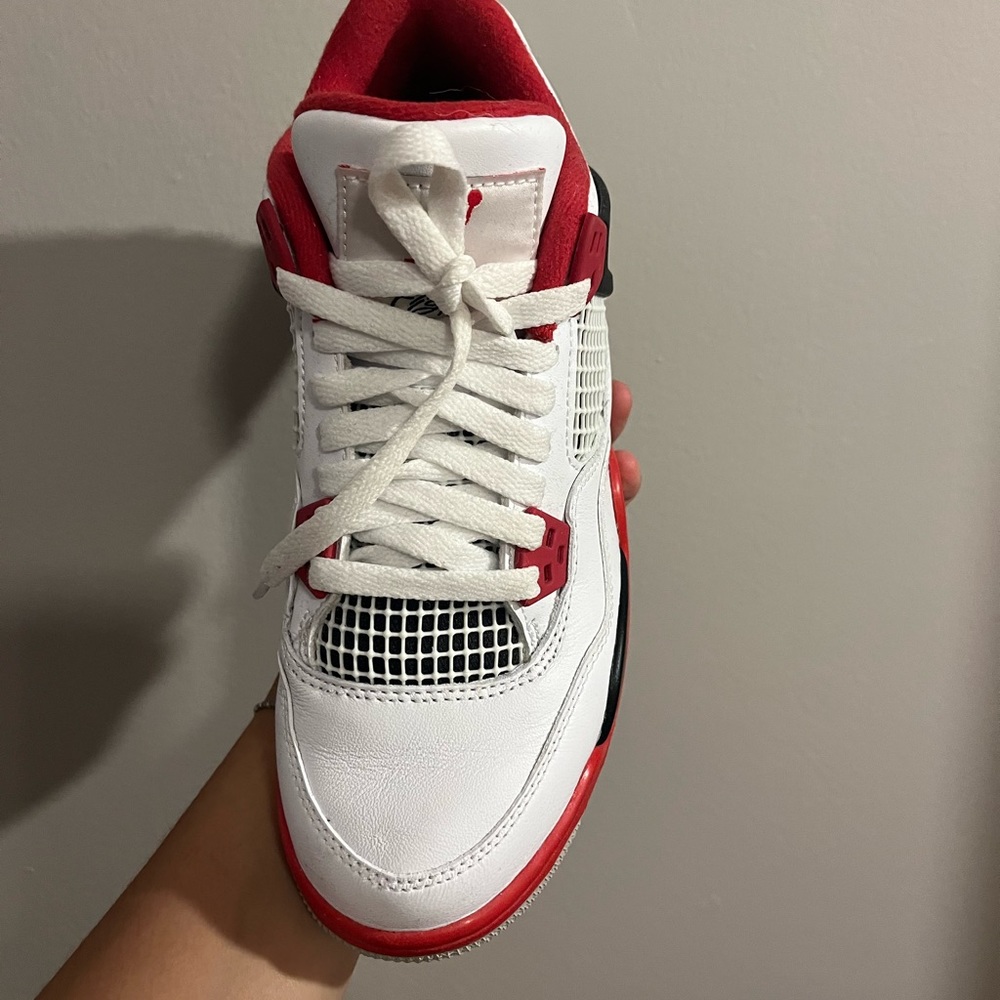 Jordan 4s Fire Reds - Picture 3 of 5